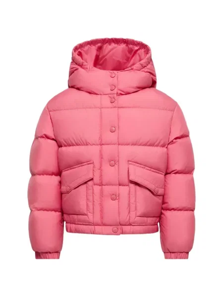 Kurtka dziecięca Moncler Enfant różowa