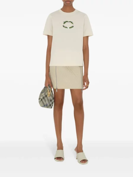 Siuvinėtas marškinėliai Burberry