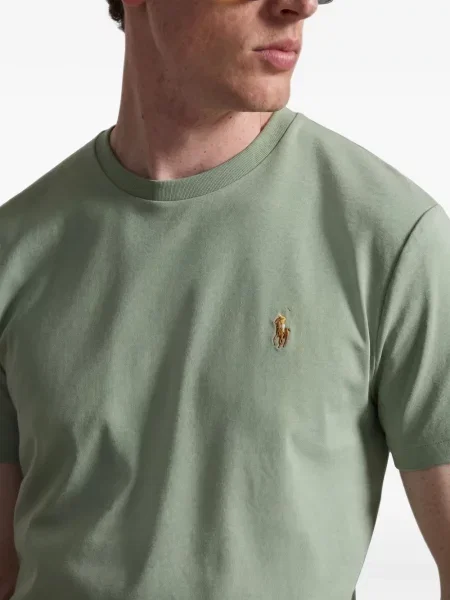 Pletena prugasta vesta Polo Ralph Lauren plava
