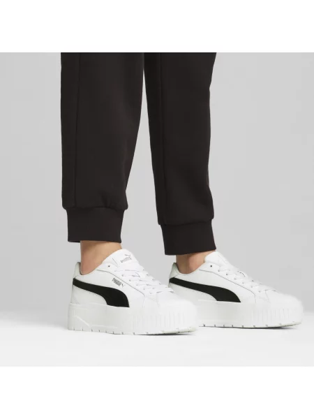 Skórzane sneakersy Karmen II białe