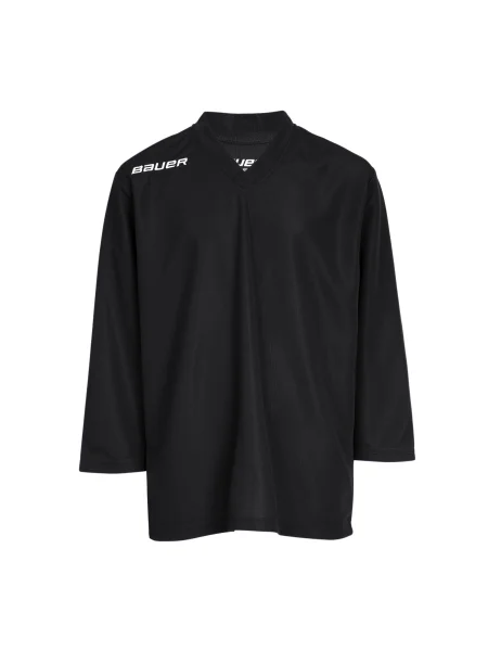 Детска блуза с дълъг ръкав за хокей Bauer Flex Practice Jersey Jr black черно