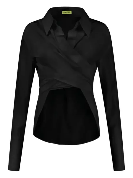 Koszula Gauge81 kopertowa czarna