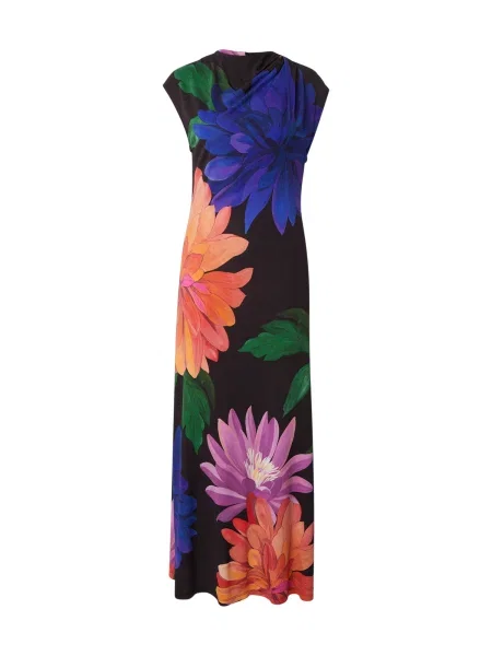 Ted Baker Rochie albastru / verde / portocaliu piersică negru