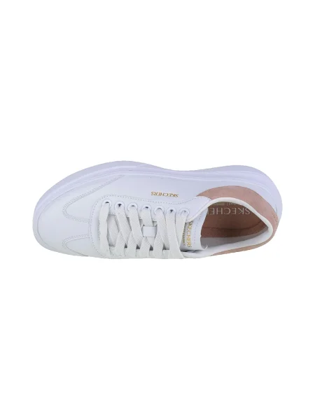 Sneakerși Skechers clasici alb
