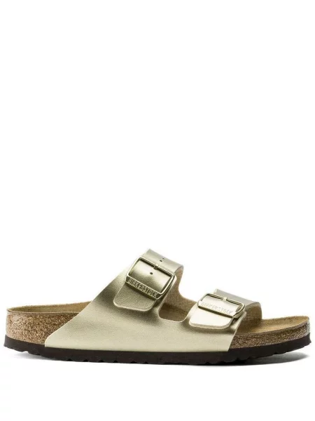 Klapki BIRKENSTOCK Arizona BF Narrow gold żółte