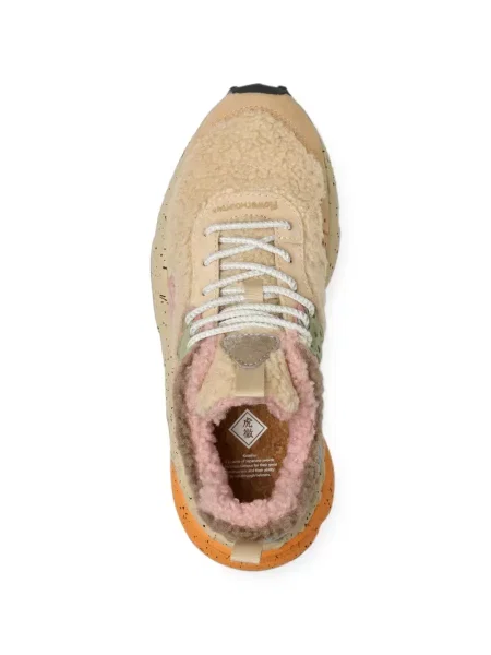 Szarvasbőr virágos sneaker Flower Mountain