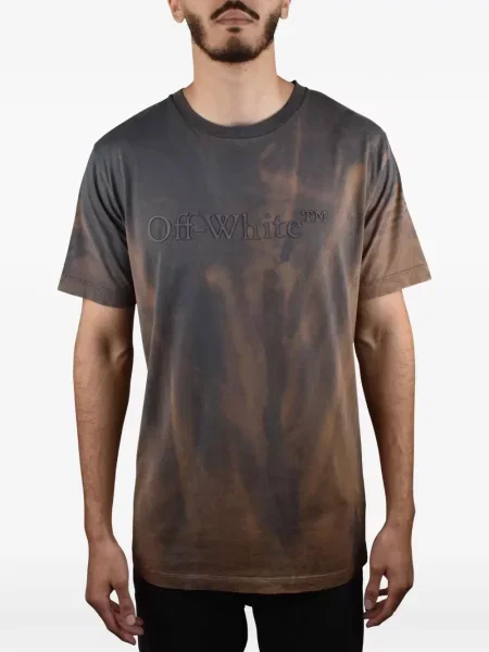 Tricou Off-white cu imagine alb