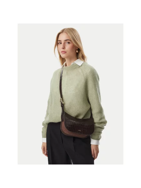 Furla Táska Sara Small Sötétbarna barna