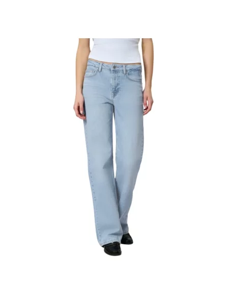 Proste jeansy My Essential Wardrobe niebieskie