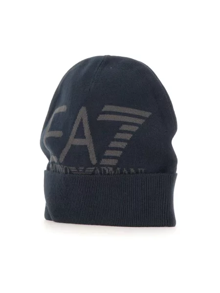 Czapka Emporio Armani Ea7 niebieska