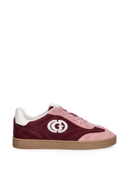 Sneakerși Guess cu broderie roz