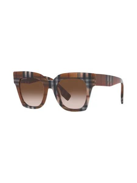 Pledinės saulės akiniai Burberry Eyewear ruda