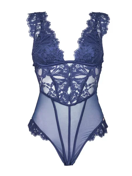 Hunkemöller κορμάκι Grace μπλε