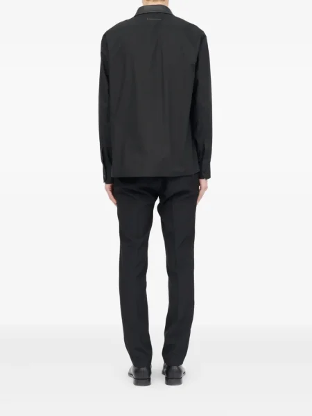 Sacou Mm6 Maison Margiela cu rever negru