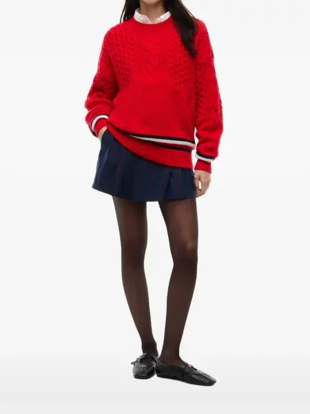 Sveter Tommy Hilfiger červená