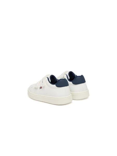 Sneakersy Tommy Hilfiger Low Cut Velcro Sneaker M biela