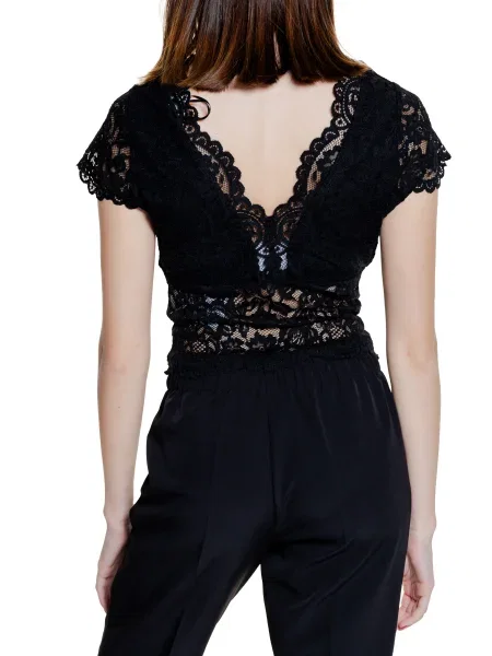 Bluză Morgan din dantelă negru