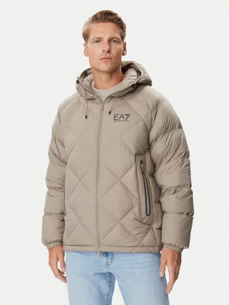 Emporio Armani Пуховик Світло-бежевий бежевий