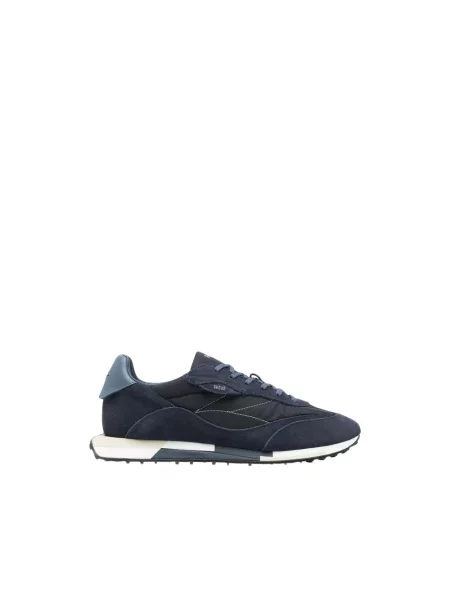 Sneakersy Ghoud zamszowe niebieskie