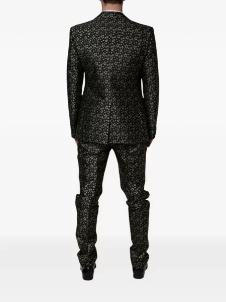 Costum Dolce & Gabbana din jacard negru