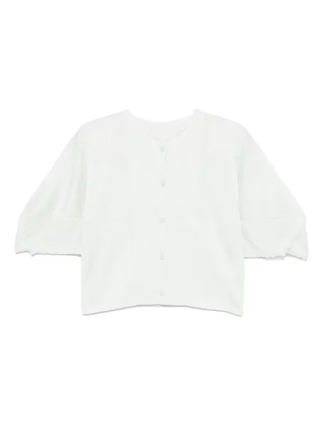 Cămașă Pleats Please Issey Miyake plisată verde