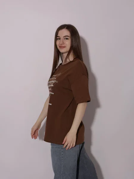Футболка Stream коричневая