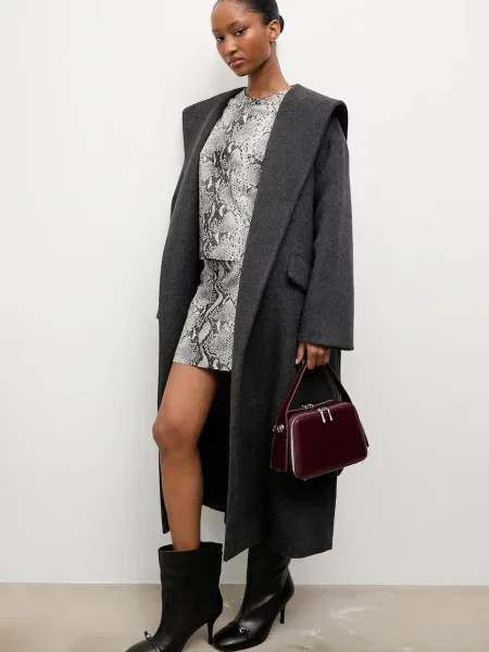 Answear.LAB palton de lana negru