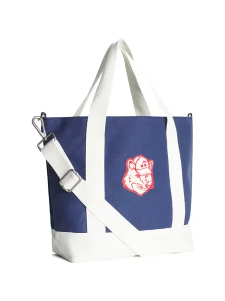 Shopperka dziecięca Maison Kitsune niebieska