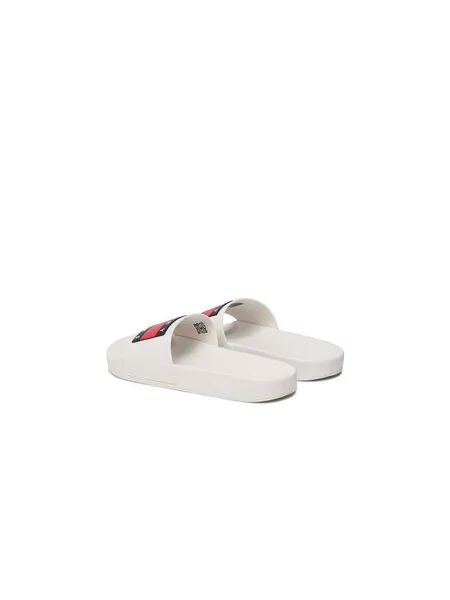 Tommy Jeans Pool Slide Ess ecru pánske žabky biela