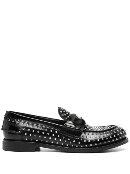 Pantofi loafer Miu Miu negru