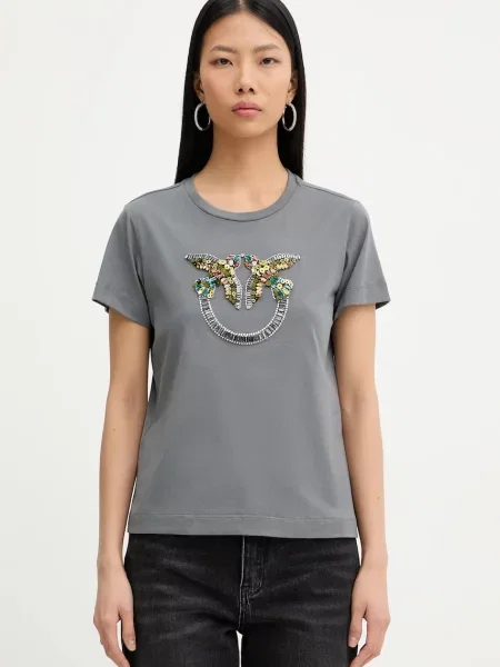 Pinko tricou din gri