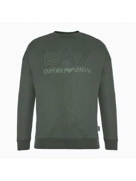Olcsóbban. Emporio Armani Train Logo sorozat hímzés T-Top Coft beetlee melegítőfelső. Méret: L zöld