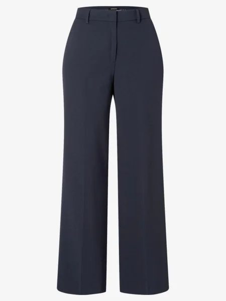 MORE & MORE Pantaloni cu dungă marin albastru