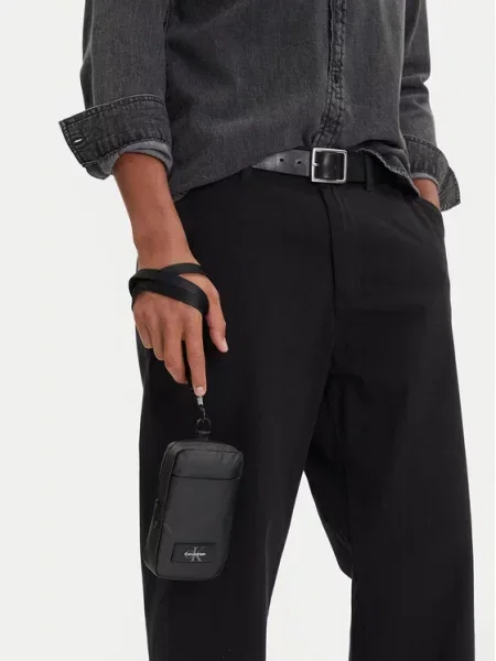 Bag Calvin Klein Utility Phone Crossbody Crossover Black Universal čierna