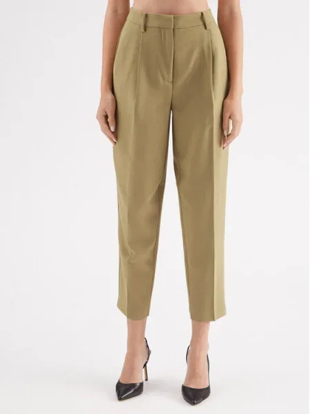 Bruuns Bazaar Pantaloni din Cindy verde