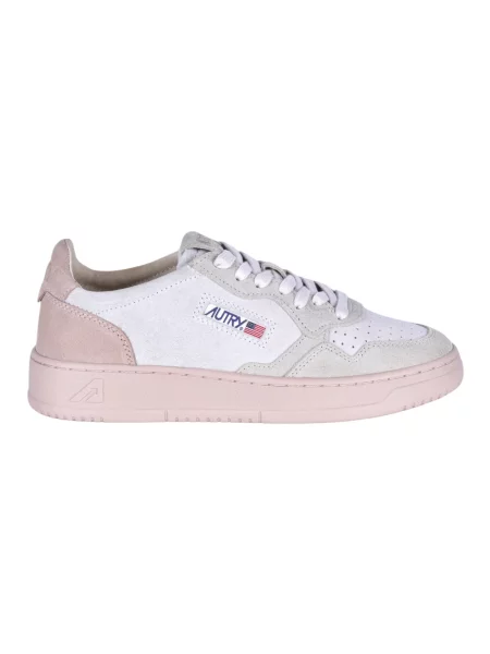 Sneakersy Autry skórzane różowe