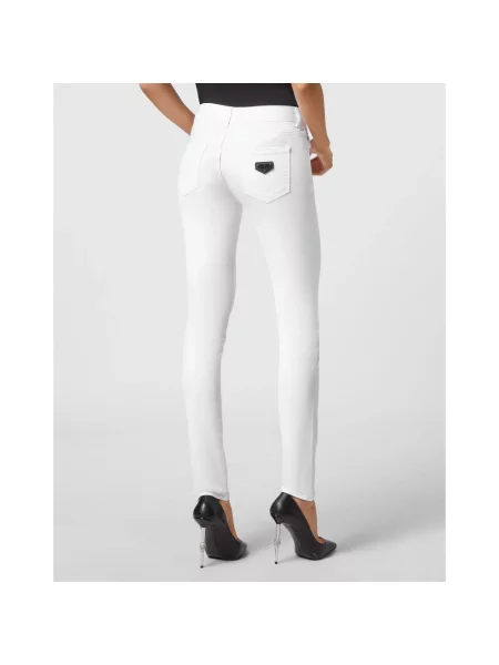 Jeansy Philipp Plein białe