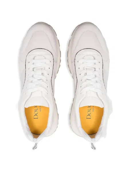 Sneakerși Doucal's din piele alb