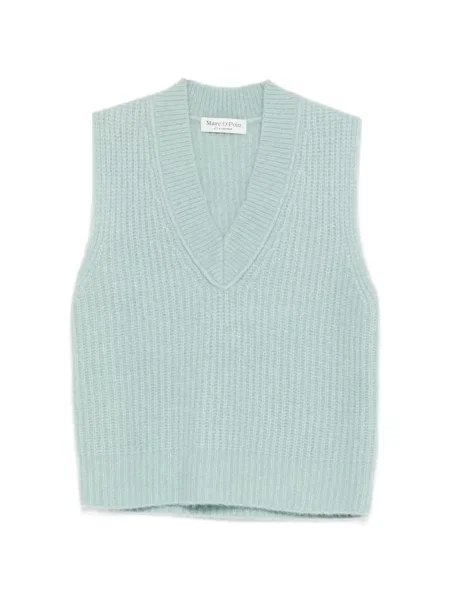 Top Marc O'polo cu decolteu în V verde