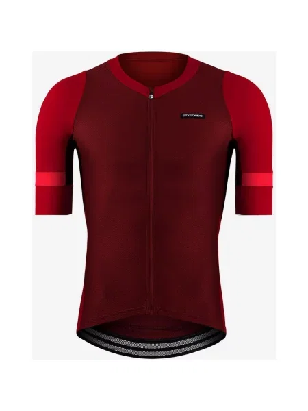 Koszulka rowerowa Etxeondo Mendi granatowa S czerwona