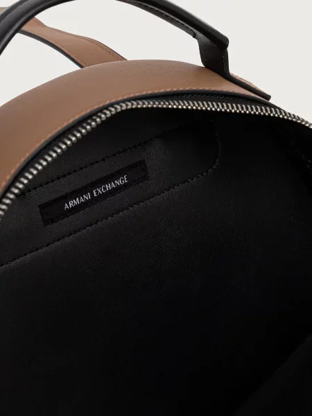 Кожаный рюкзак Armani Exchange