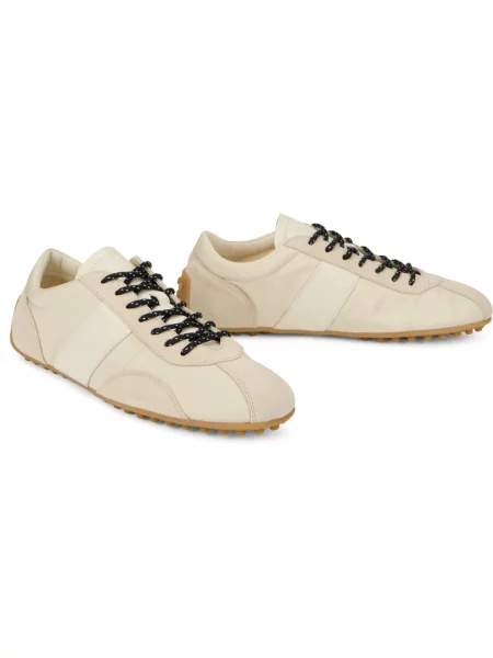 Sneakersy Tod's skórzane beżowe