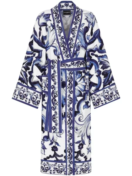 Halat Dolce & Gabbana cu imagine lung albastru
