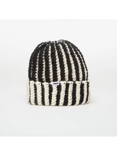 Шапка Obey Scout Chunky Beanie Black Multi Universal черно