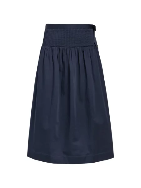 Fustă midi Damson Madder albastru