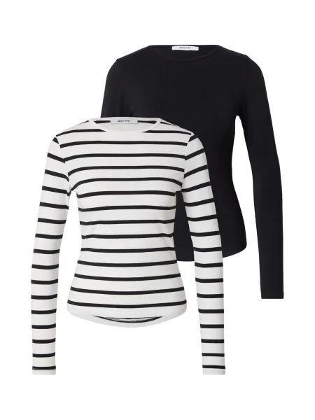 ABOUT YOU Tricou Layla negru alb
