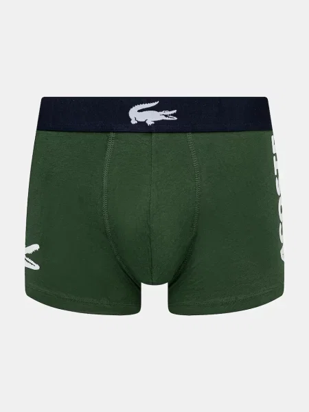 Bokserki Lacoste thyme/navy blue/white białe