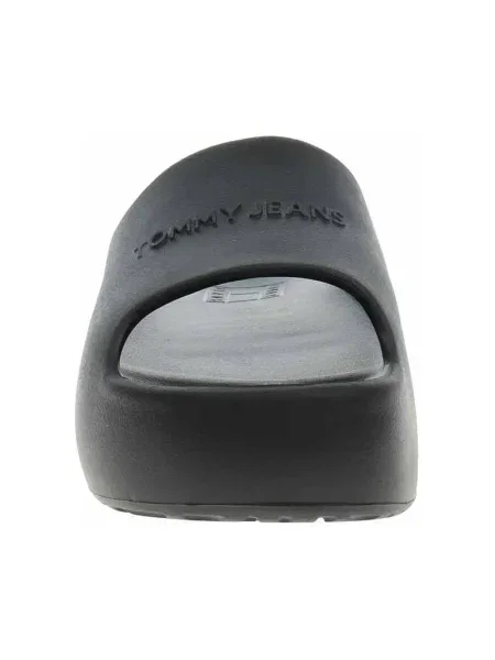 Saboți Tommy Jeans chunky negru