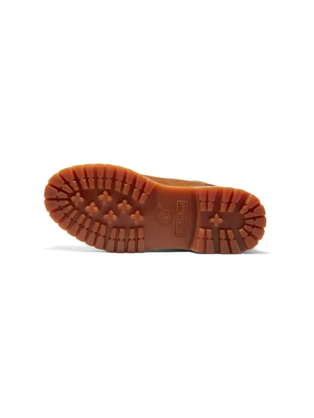 Botine Timberland cu șireturi din dantelă maro