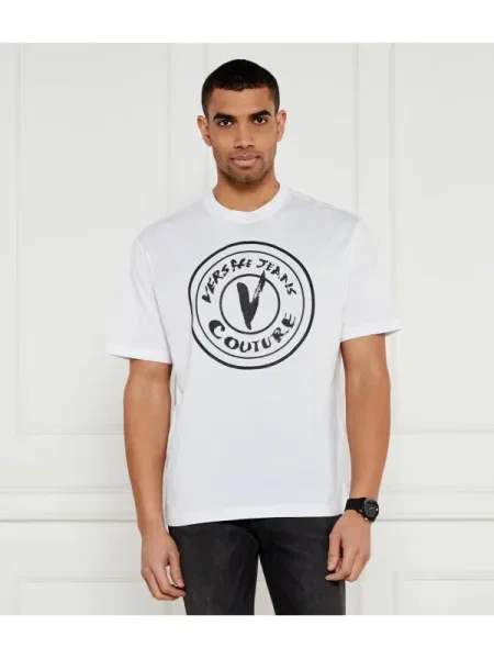 Versace Jeans Couture Póló | Relaxed fit fehér